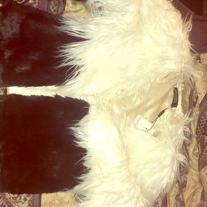 Faux Fur Ombré Coat